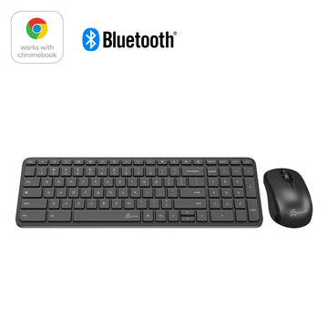 j5create Compact Wireless Keyboard and Mouse for Chrome OS™, JIKBW602