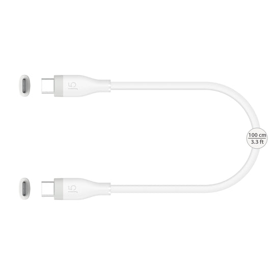j5create USB-C® 60W Liquid Silicone Fast Charging Cable