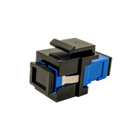 Cleerline Fiber Optic Keystone Insert, Simplex SC to SC, Single-Mode