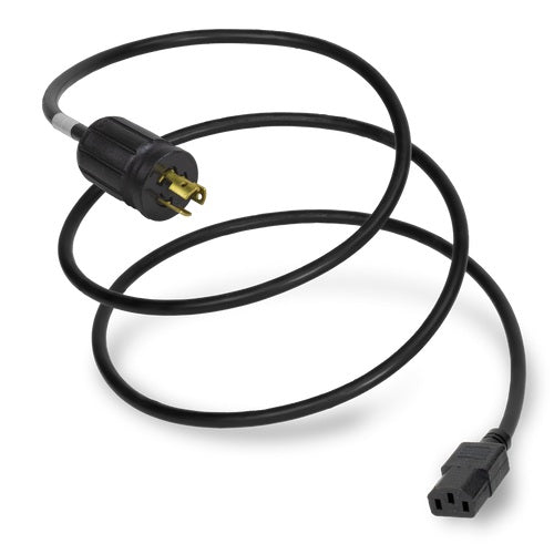 World Cord L5-15P to C13 15A 125V 14/3 SJT Power Cord - Black