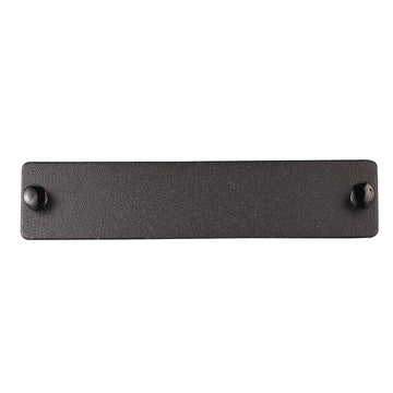 Cleerline Adapter Plate, Blank, Black