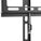 Rhino Brackets Low Profile Fixed TV Wall Mount for 32-55 Inch Screens