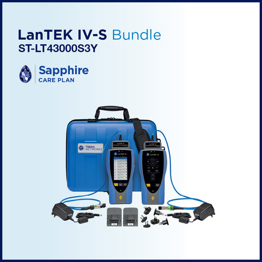 SimplyTEST Bundle - LanTEK IV-S 3000MHz + Sapphire 3 Years