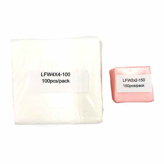 Optix America 2"x 2" Lint Free, Non-abrasive Fiber Optic Wipes - 150 Pack