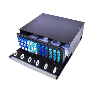 Cleerline Cleerline 4RU Enclosure, Empty, Holds Up To 12 Plates, Comes w/ Flush Mount Rack Ears