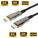 NetStrand eARC Fiber Optic HDMI Cable 4K@120Hz, 8K@60Hz, 48Gbps, CL3 Rated
