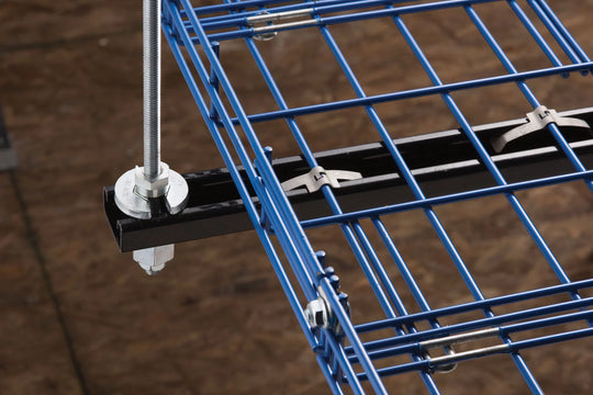 Caddy Sn Flanged Nut, 3/8" Rod