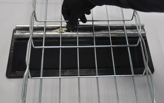 Caddy Wire Basket Tray Clip, 3/16"-5/16" Wire