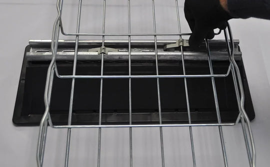 Caddy Wire Basket Tray Clip, 3/16"-5/16" Wire