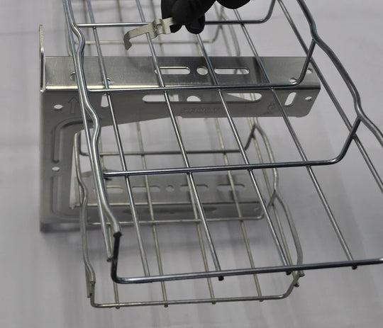 Caddy Wire Basket Tray Clip, 3/16"-5/16" Wire