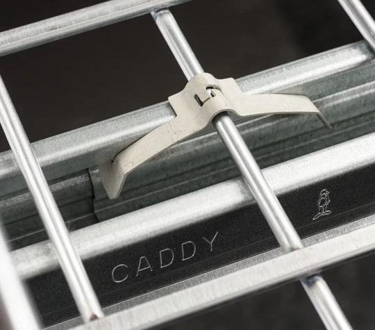 Caddy Wire Basket Tray Clip, 3/16"-5/16" Wire