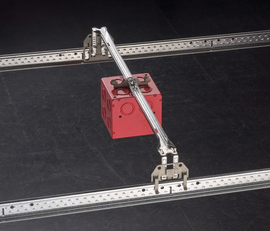 Caddy Heavy Duty T-Grid Box Hanger, Mounting Clip, 24 Span