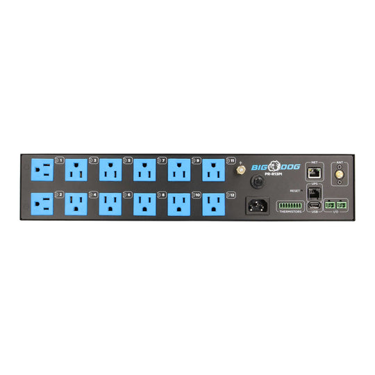 Big Dog 13 Outlet 2U Smart Power Distribution w/ Self-Healing