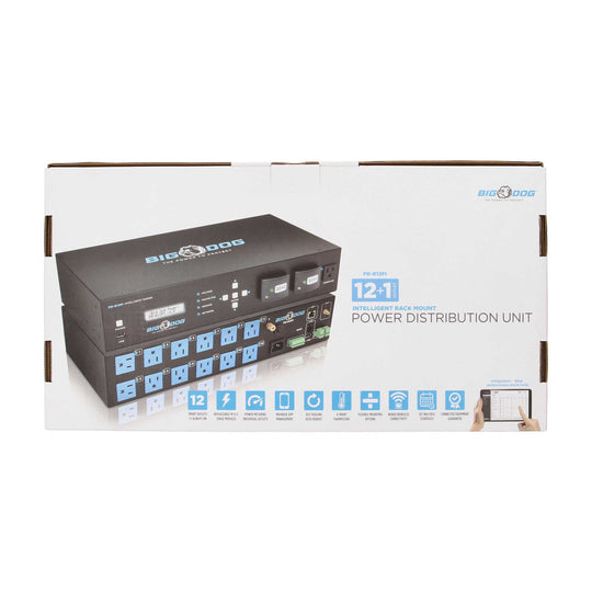 Big Dog 13 Outlet 2U Smart Power Distribution w/ Self-Healing