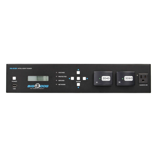 Big Dog 13 Outlet 2U Smart Power Distribution w/ Self-Healing