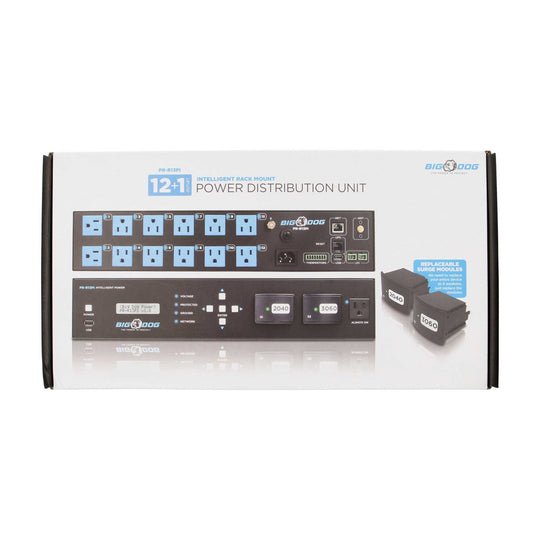 Big Dog 13 Outlet 2U Smart Power Distribution w/ Self-Healing