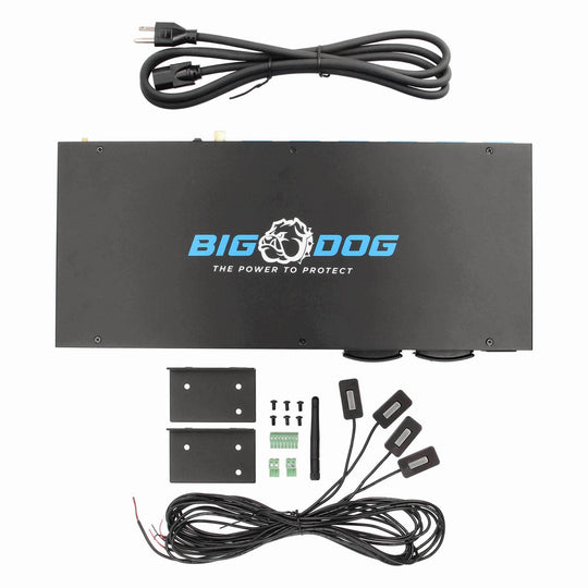 Big Dog 13 Outlet 2U Smart Power Distribution w/ Self-Healing