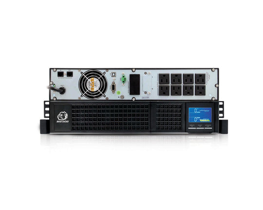 Big Dog 1000VA Online UPS 8-Outlets Pure Sine Wave - 2U