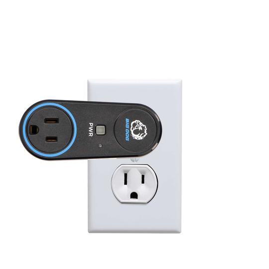 Big Dog Single Outlet Smart Wall Tap w/ Self-Healing, Wi-Fi Connection