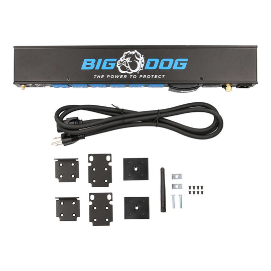 Big Dog 7 Outlet Vertical Smart Power Distribution Unit w/ Self-Healing