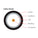 Wavenet RG-6 Quad Shield (CCS), Riser Coaxial Cable, Reelex II - 500ft Box