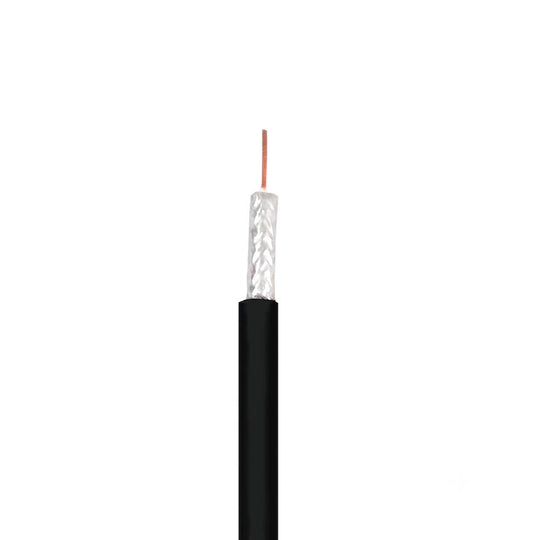 Wavenet RG-6 Quad Shield (CCS), Riser Coaxial Cable, Reelex II - 500ft Box
