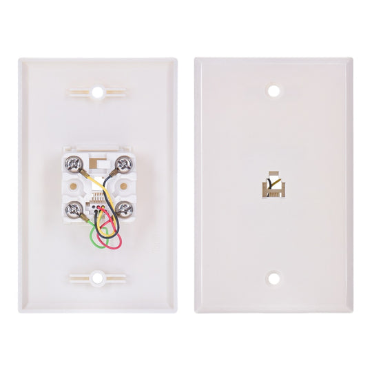 RJ11 Phone Wall Plate