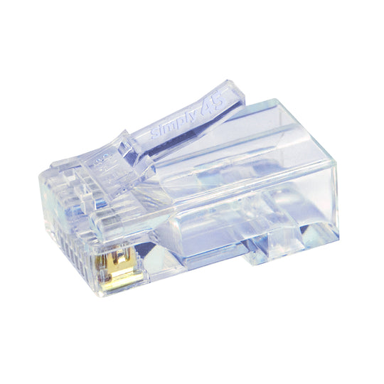 Simply45 Cat5e Unshielded Standard Series RJ45 Modular Plugs