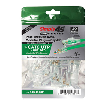 SimplyCABLE Cat6 Pro Series Indoor/Outdoor HDBaseT 550MHz 23AWG Solid BC, UTP, UL CMR/FT4, UV Sun Res PVC Jkt - 1000ft Box