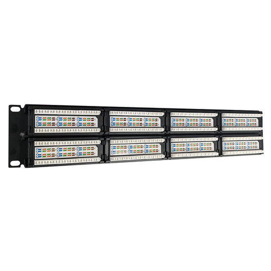Simply45 24 Port Loaded – Cat6 UTP Patch Panel