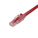 Simply45 PROSeries 7.3mm Strain Relief with Locking Pin for all Simpy45® UTP Cat6/Cat6A RJ45, Red Tint - 100pcs/bag