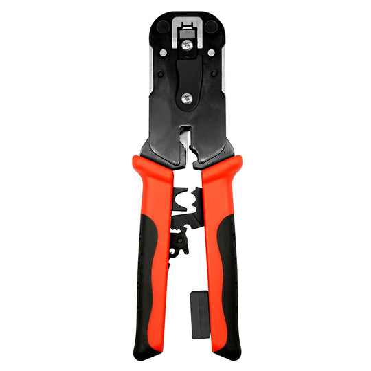 Simply45® PROSeries All-In-One RJ45 Crimp Tool for all S45 UTP & STP Pass-Through & Standard Connectors