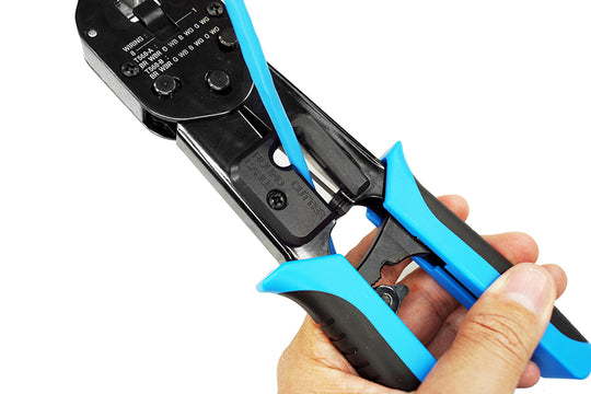 Simply45 Universal RJ45 Crimp Tool for Standard Series Unshielded & Internal Ground Connectors