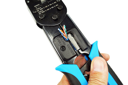 Simply45 Universal RJ45 Crimp Tool for Standard Series Unshielded & Internal Ground Connectors