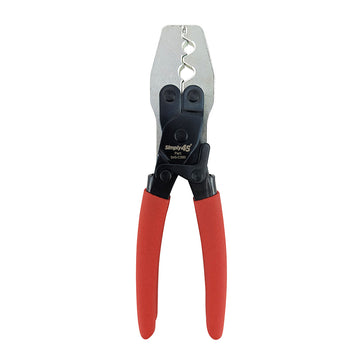Simply45 Dual Cavity External Ground Crimp Tool – For Small and Large Cables