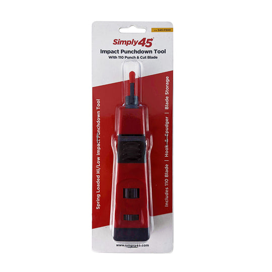 Simply45 Impact Punchdown Tool with 110 Blade