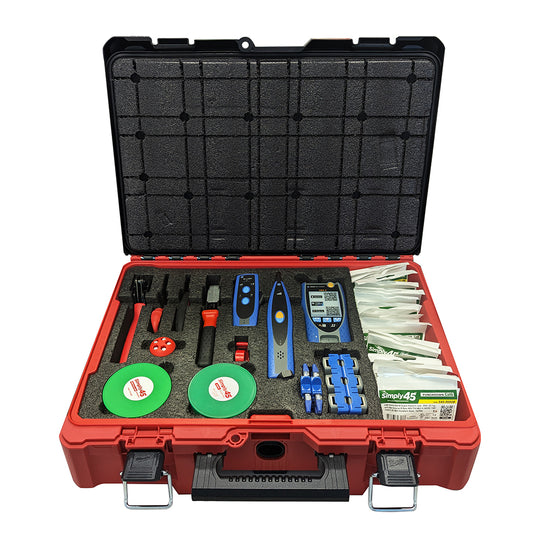 Simply45 PROSeries Milwaukee Packout w/ Foam Insert  & Category Cable Termination Kit