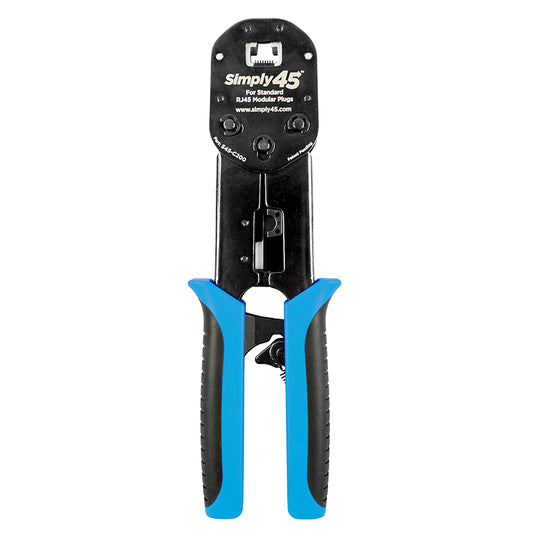 Simply45 Universal RJ45 Crimp Tool for Standard Series Unshielded & Internal Ground Connectors