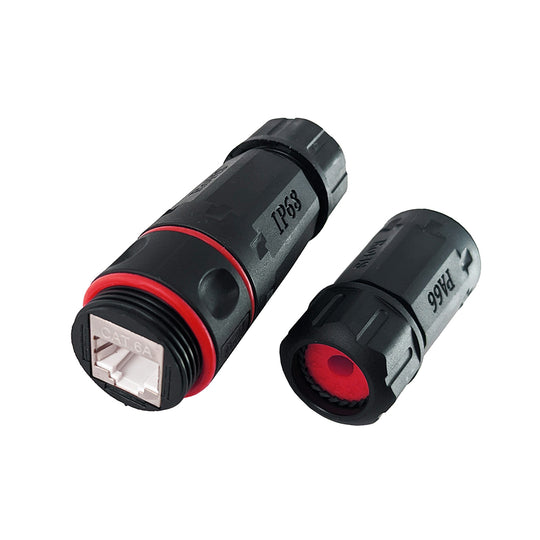 Simply45 10G Rated Waterproof RJ45 Splice Coupler for STP/UTP Cables