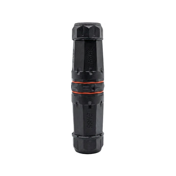 Simply45 Waterproof IP68 Rated, Universal Keystone Coupler Splice, Black