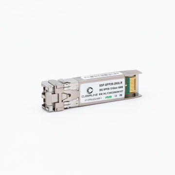 Cleerline 25G SFP28 LR Transceiver SM 1310nm, 10Km reach, Dual LC