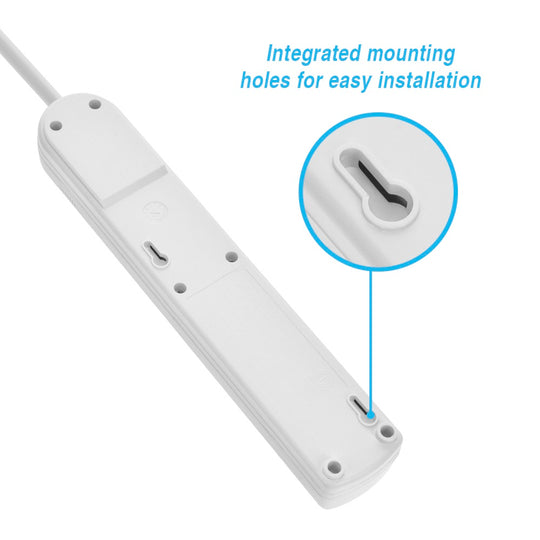 Surge Protector with 6 Outlets - 6ft