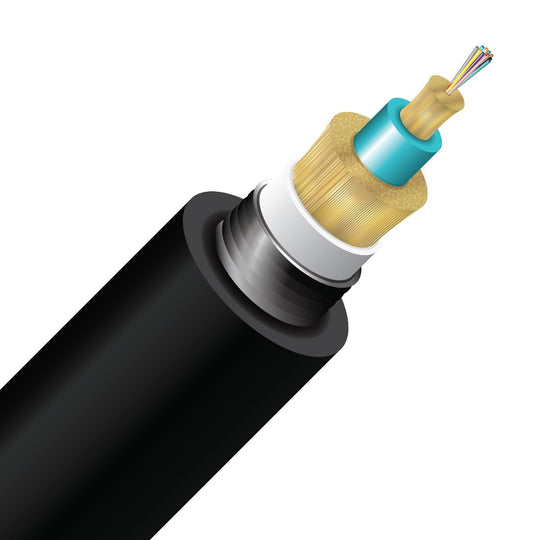 Cleerline SSF™ Armored Direct Burial Micro-Distribution LT, PE/OSP/Burial, 50/125, OM3