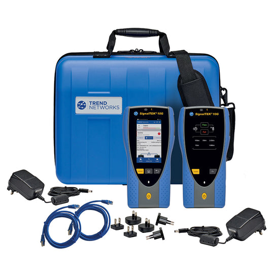 SimplyTEST SignalTEK 10G PRO with Fiber and Network Testing 