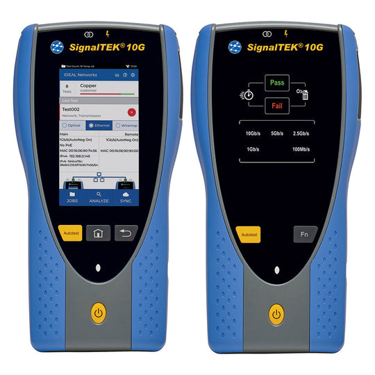 SimplyTEST SignalTEK 10G PRO with Fiber and Network Testing 
