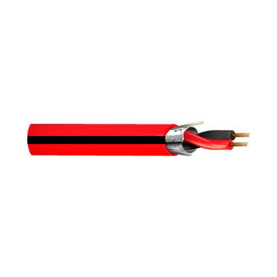 West Penn 1P 16G SLD SHLD FR PLENII Bulk Fire Alarm Cable, Reel-In-Box