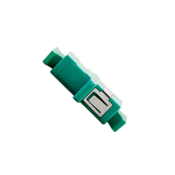 Cleerline SC/UPC Multimode Simplex Adapter (Aqua)