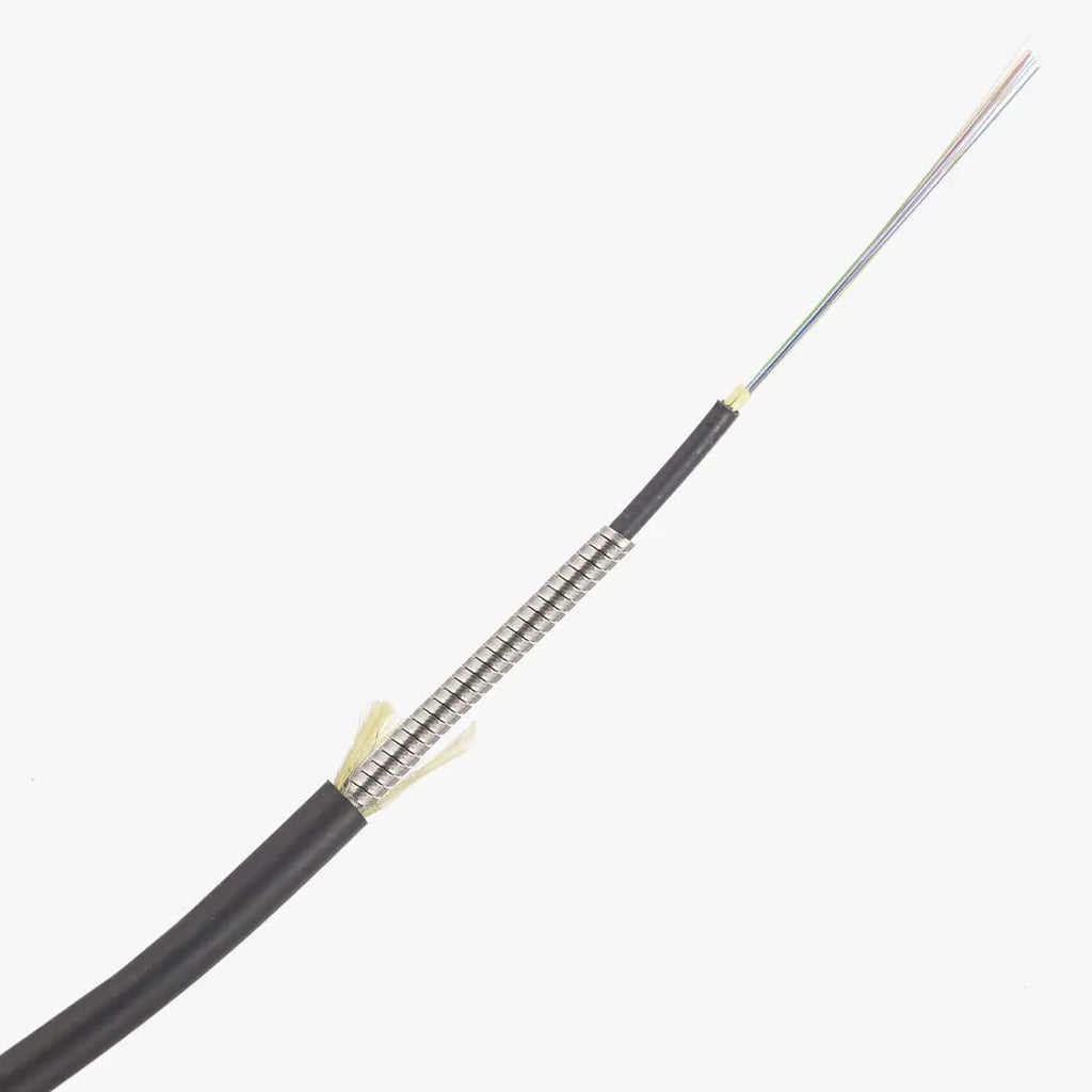 TiniFiber 6 Fiber OS2 900um Plenum Armored Fiber Optic Cable – FireFold