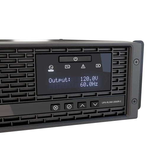 Middle Atlantic NEXSYS™ 2000VA, 20 Amp UPS Backup Power System with RackLink™, Bank Outlet Control