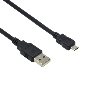 Micro USB Cable - USB 2.0 Type A Male to Micro Male (8in-10ft)